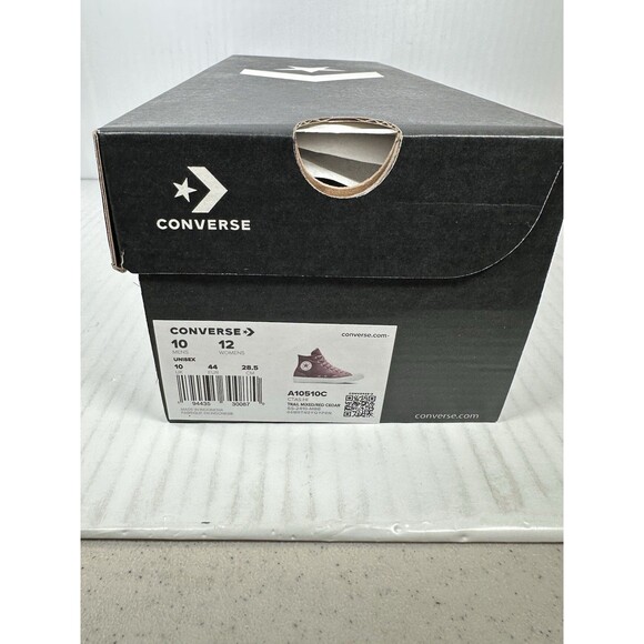 Size 10 Converse Chuck Taylor All Star HI Top Heavy Canvas Red Cedar A10510C - Picture 9 of 9